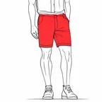 red shorts image